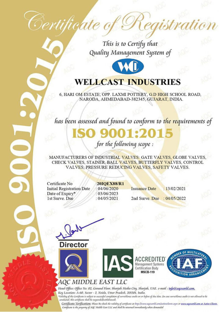 ISO 9001-2015 - Wellcast