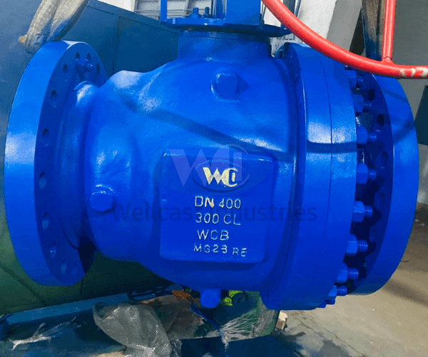 Trunnion mounted
